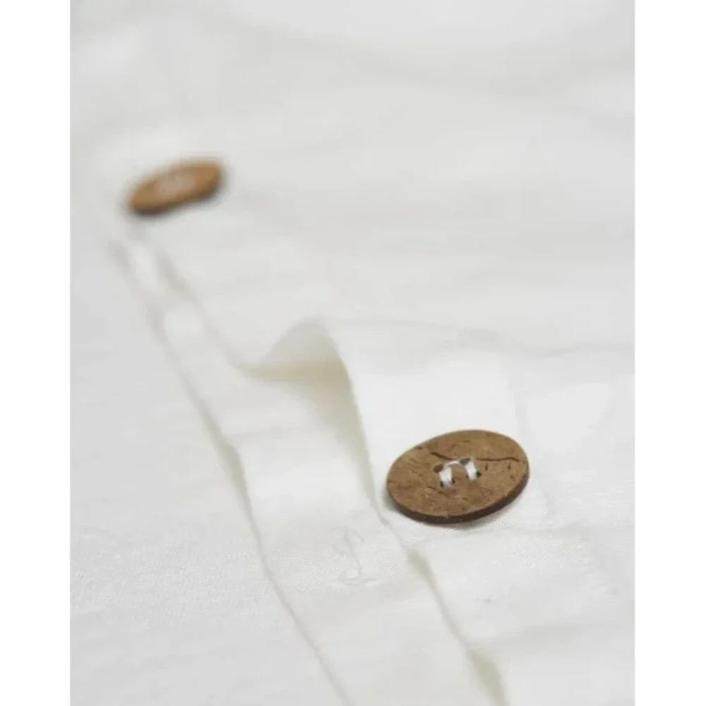 Baloo French Linen Throw 42x72 Duvet Cover White & Standard Shams Set